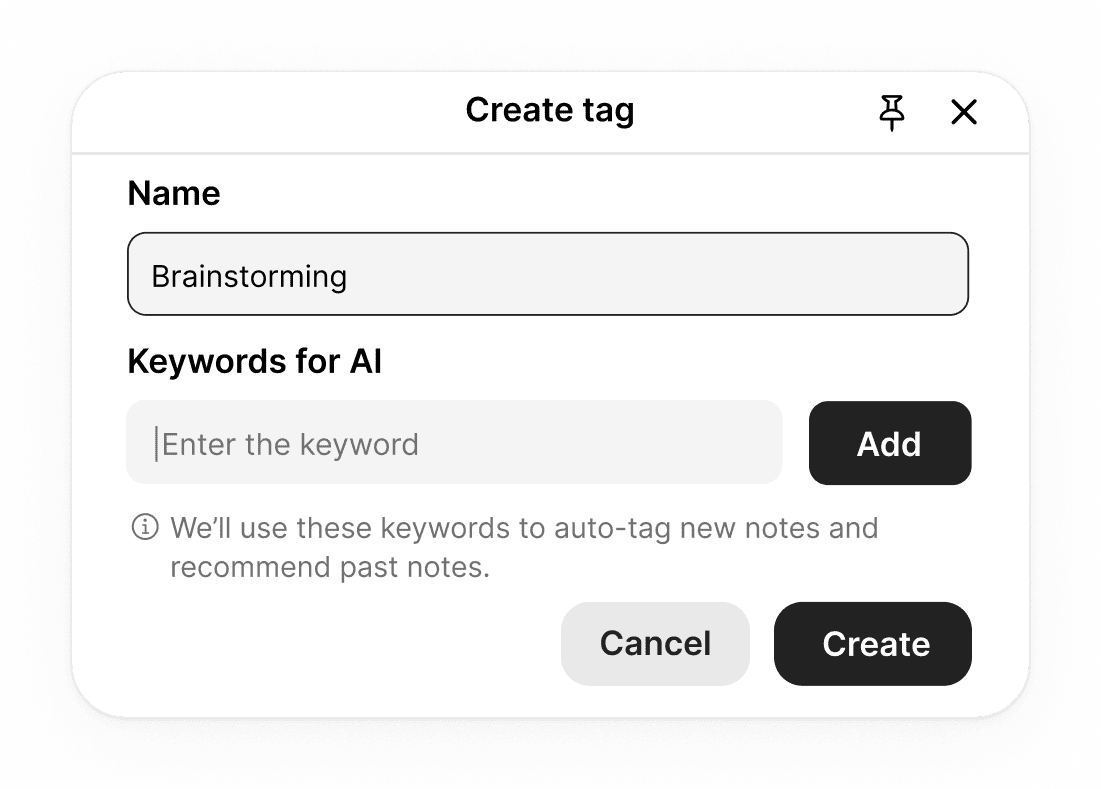 Auto-Tag Your Entries for an organized, searchable archive.