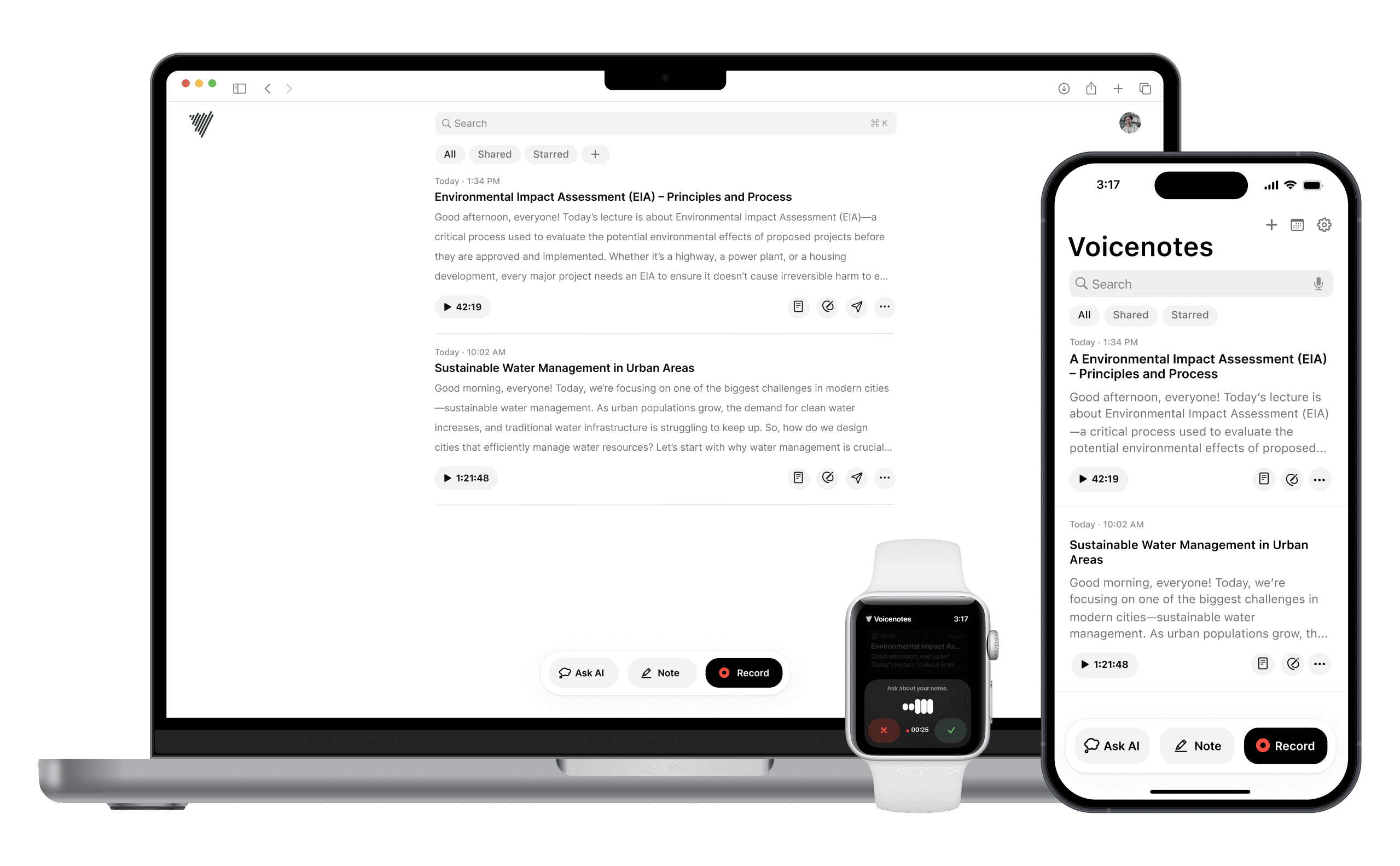 Multi-device sync